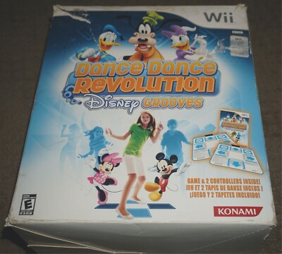Dance Dance Revolution: Disney Grooves Bundle (Nintendo Wii) NEW 2 Mat Pad DDR 83717400745 | eBay Dance Dance Revolution: Disney Grooves Bundle (Nintendo Wii) NEW 2 Mat Pad DDR 83717400745 | eBay