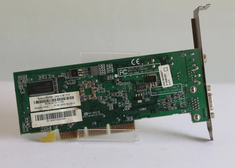 ATI Radeon 9200 SE  - 128MB Grafikkarte - AGP - Bild 3 von 3