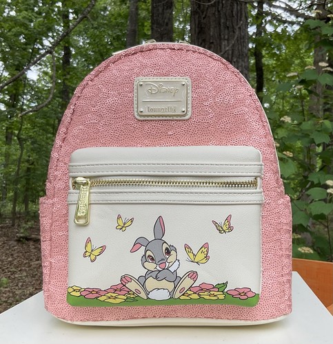 BAMBI PINK SEQUIN MINI BACKPACK | eBay