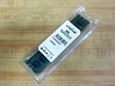 Crucial 8 GB DIMM 1333 MHz DDR3 Memory (CT102464BA1339) for sale
