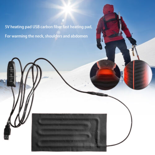 Usb Heating Pad Small Heating Pad 5V 2A USB Electric Cloth Heater Pad 10*20CM