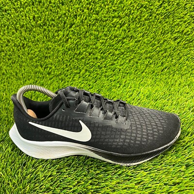 Nike Air Zoom Pegasus 37 Womens Size 8.5 Black White Running Shoes Sneakers