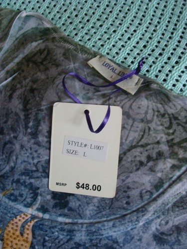 LOYAL LINK Ladies Short Sleeve Top T-Shirt Size S-M - Picture 9 of 10