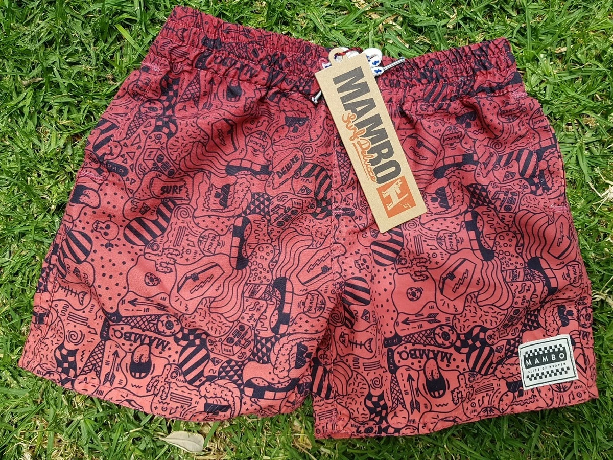Red boy shop shorts swimwear