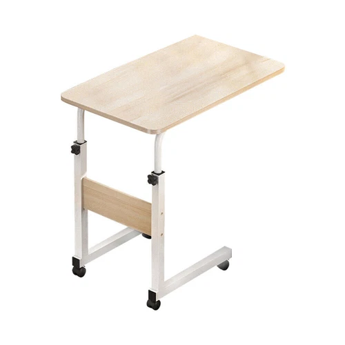 Mobile Over Bed Chair Table Hospital Overbed Height Adjustable Laptop Tray Stand - Picture 10 of 11