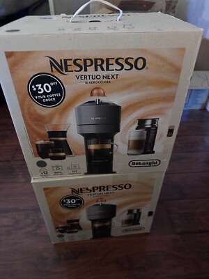 BRAND NEW Nespresso Vertuo Next Coffee & Espresso Machine Dark Gray (ENV120GYAE)