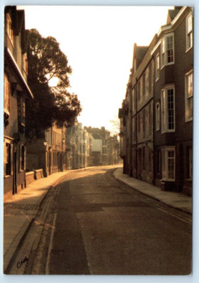 Holywell Street OXFORD UK 4x6 Postcard