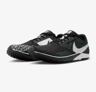 Size 6 - Nike Zoom Rival Waffle 6 Black Metallic Silver for