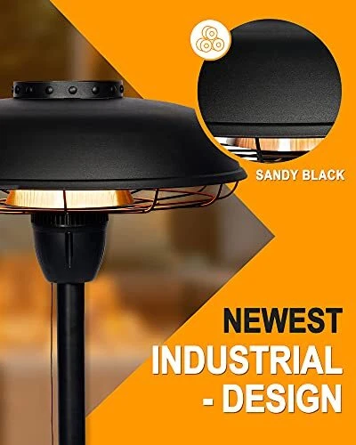 Electric Patio Heater Tabletop Heater 1500w Infrared Outdoor Heater With Ufo  Sha | eBay