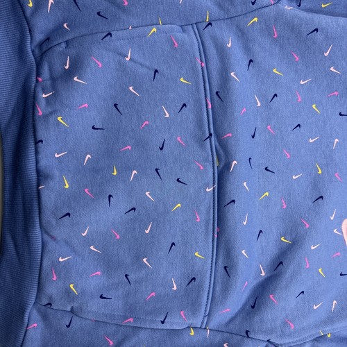 Girls Nike Fleece Hoodie, Size 6 - Picture 8 of 9