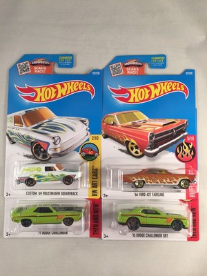 Hot Wheels 2016 Kmart Exclusive 4 car set February K-Day ...