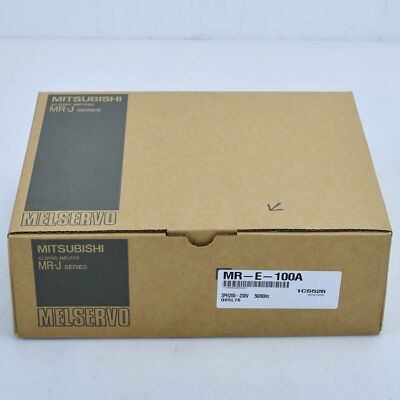 New Mitsubishi MR-E-100A Servo Drive MRE100A Expedited Shipping | eBay
