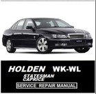 <!--F#f_0-->HOLDEN WK WL STATESMAN - CAPRCE - HSV GRANGE V6 V8 LS1 WORKSHOP REPAIR MANUAL CD<!--F/-->