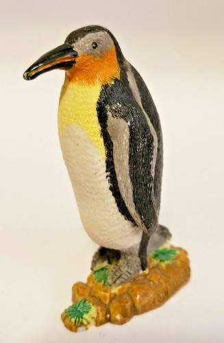 EMPEROR KING PENGUIN BIRD FIGURINE STATUE - Picture 6 of 9