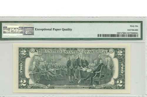 $2 DOLLARS 2003 FEDERAL RESERVE STAR NOTE LUCKY MONEY VALUE $250 - Picture 2 of 2