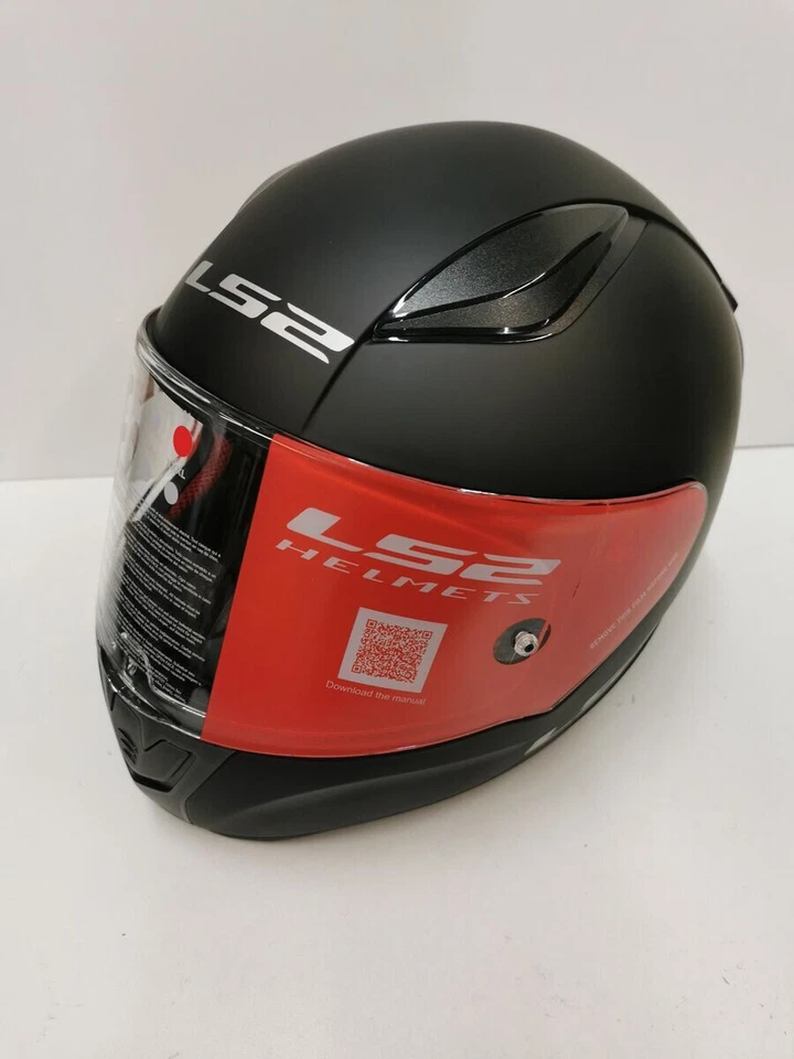 Motorradhelm LS2, Integraler Motorradhelm Rapid SOLID Matt Black, M - Bild 2 von 3