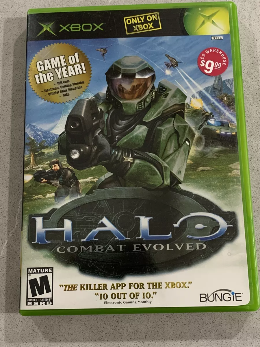 Halo: Combat Evolved Microsoft Xbox Game