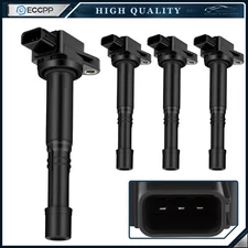 ECCPP 4 Ignition Coils For 07-12 Acura RDX L4 2.3L 2004-2008 Acura TSX L4 2.4L