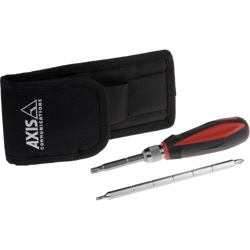 AXIS 5507-711 4-in-1 Security Screwdriver Kit - Stainless Steel, Chrome Vanadium