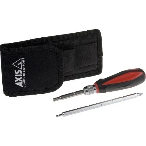AXIS 5507-711 4-in-1 Security Screwdriver Kit - Stainless Steel, Chrome Vanadium