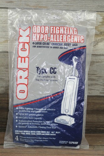 Oreck Vacuum Bags Type CC Hepa 
