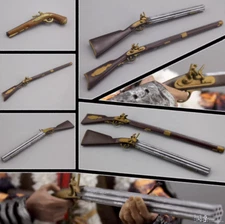 Soldier 1/6 Scale Gun 1:6 Medieval, Napoleon flintlock for 12 "Male Figure Doll