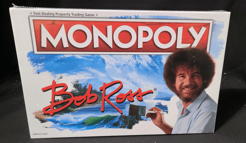 Monopoly Bob Ross Joy Of Painting Edition Property Trading Board Game USAopoly