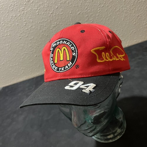 Bill Elliott McDonald's NASCAR Hat Racing Vintage #94 Snapback US MAC Nite 1990s - Picture 6 of 14
