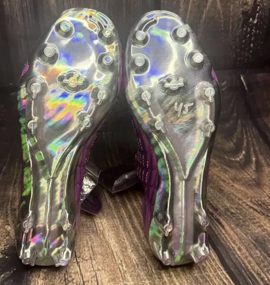 Under Armour Magnetico Elite 3 FG 女式 12 码足球鞋 3027160-500 — 第 3/4 张图片