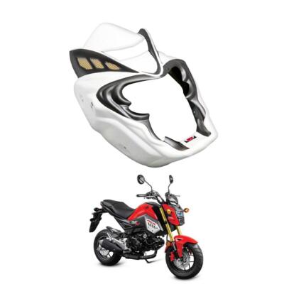 WINDSCREEN HEADLIGHT FAIRING WINDSHIELD WHITE FOR HONDA GROM MSX SF 125 2017-20