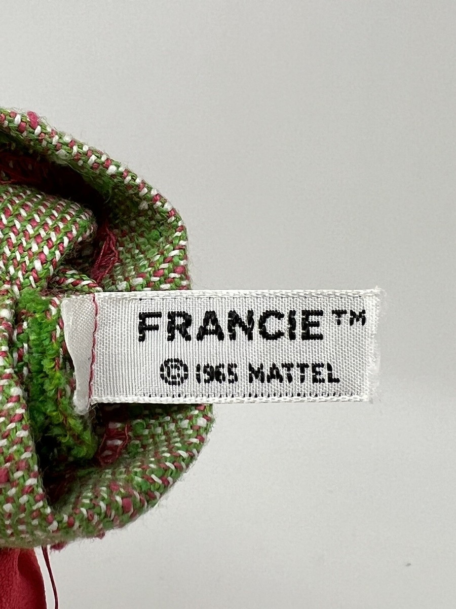 Vintage Francie Clothes Mod Doll Outfit #1286 Tweed-Somes