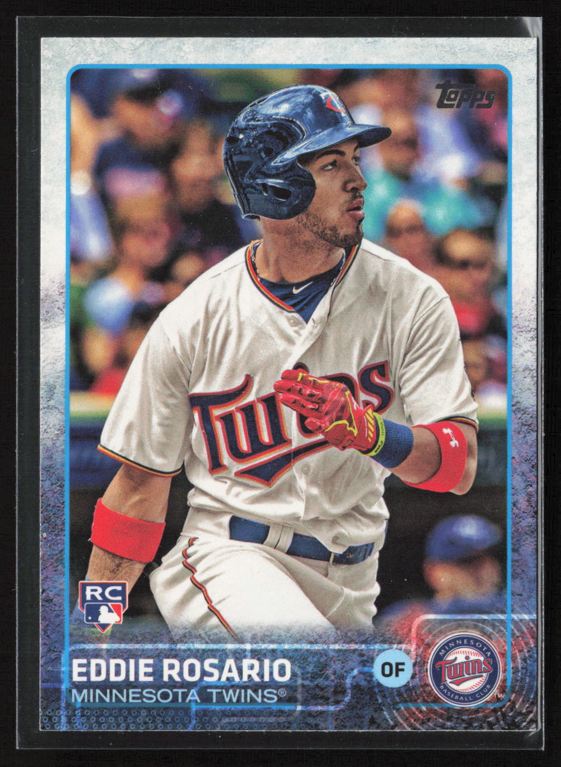 2015 Topps Update #US341a Eddie Rosario Rookie Card