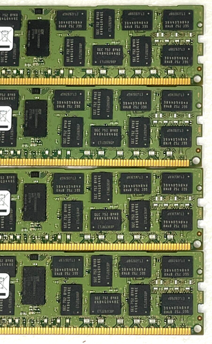 Samsung 64GB DDR3 Kit 4 x 16GB LRDIMM PC3L-12800R Server Memory M393B2G70EB0-YK - Picture 3 of 6