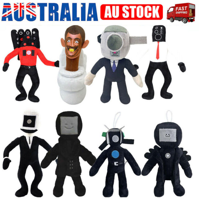 Skibidi Toilet Plush Doll Funny Game Toiletman Cameraman Speakerman Stuffed Toy