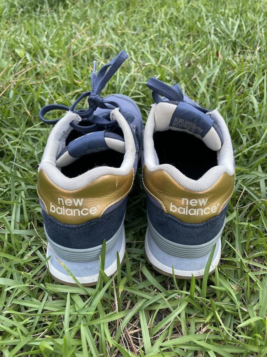 New Balance WL515 FNE Indigo Gold Women s Running Shoe Sz 8