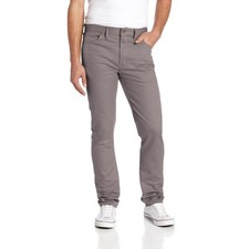 Dickies - Mens 810 Gravel Grey 5-Pocket Slim Fit Skinny Leg Work Pant