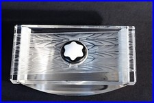 4810 Montblanc 1991 Creatión Lalique Glass Ink Blotter Masterpiece Limited