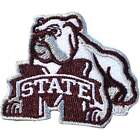 Mississippi State Bulldogs Ncaa Bulldog Iron On Embroidered Patch