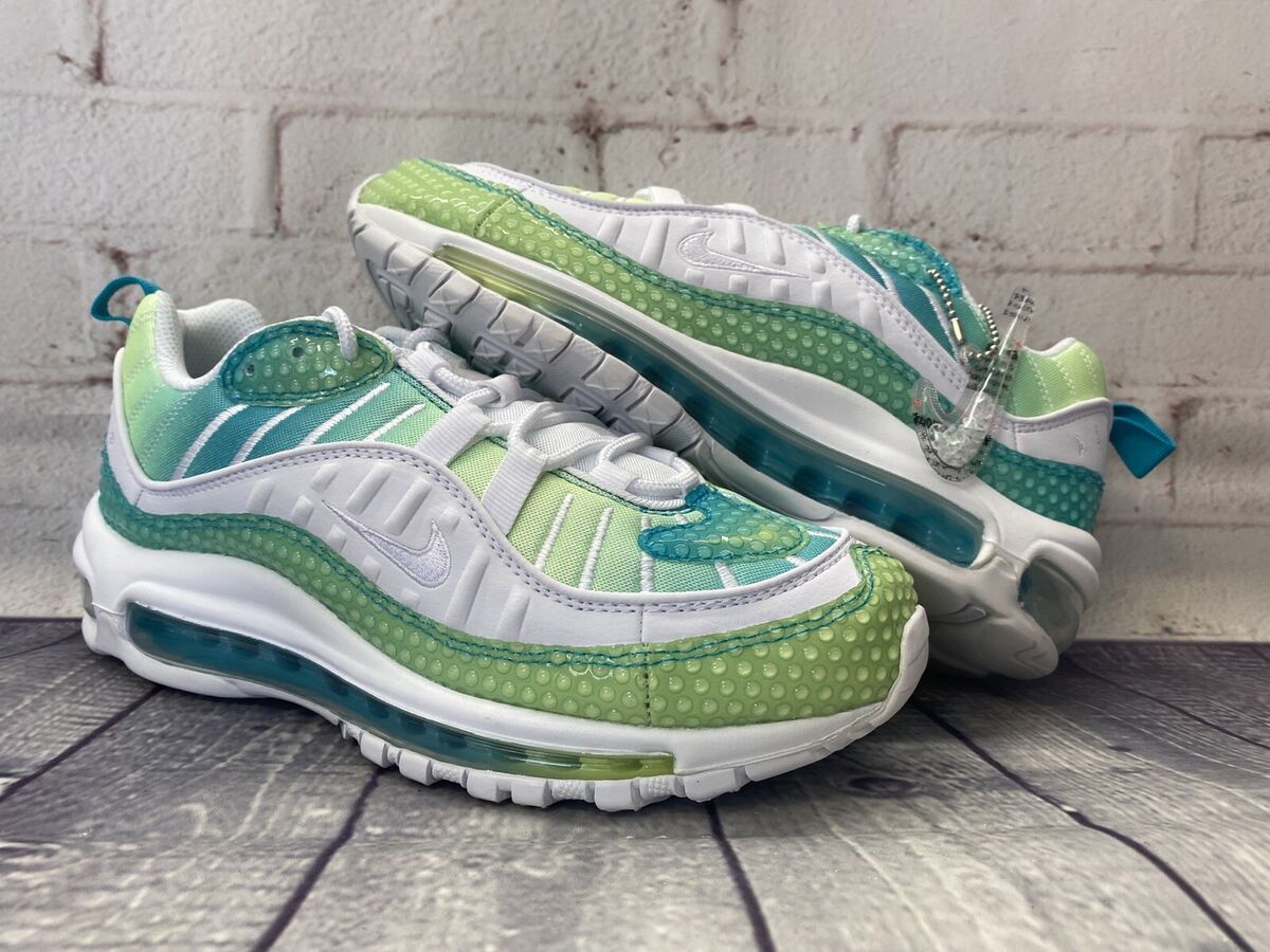 Nike Air Max 98 SE Bubble Pack Aqua White Shoes CI7379-300 Nike Air Max 98 SE Bubble Pack Aqua White Shoes CI7379-300