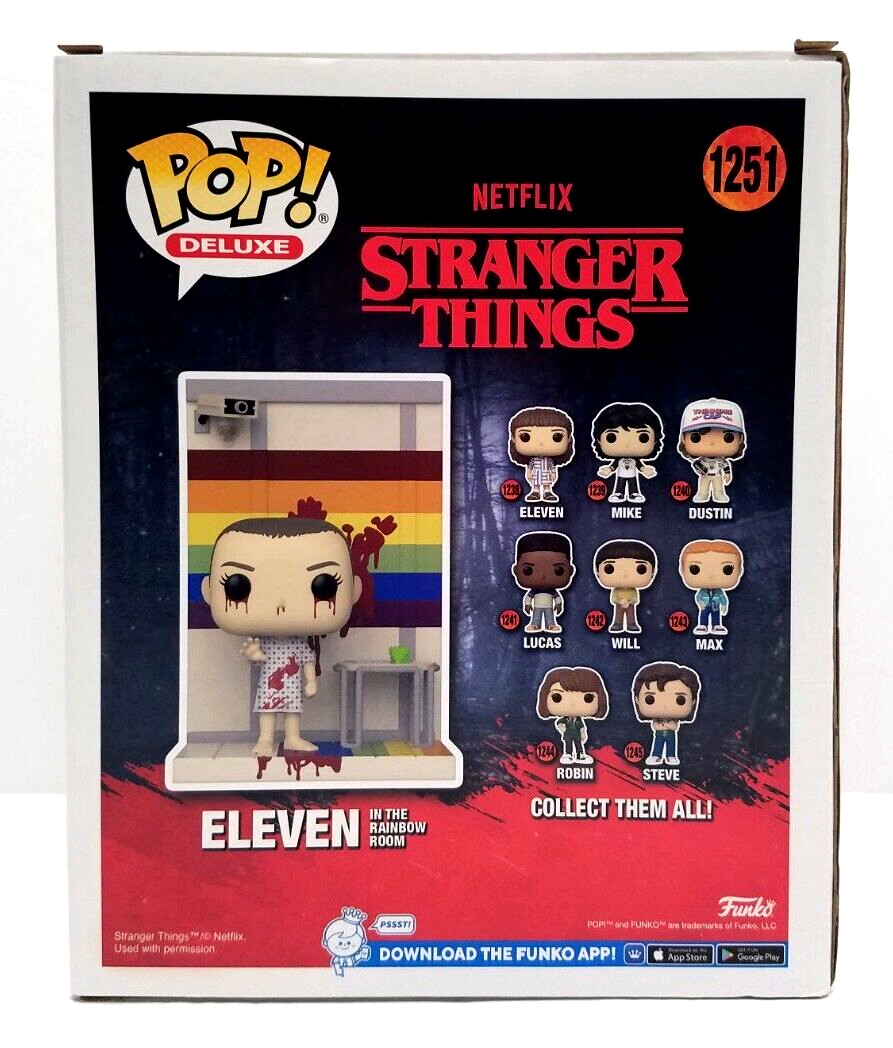 FUNKO POP! ストレンジャーシングス　イレブン　デラックスシリーズ限定 Funko PoP! Deluxe ELEVEN in the Rainbow Room 1251 Vinyl