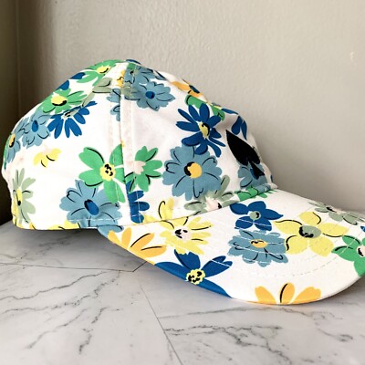 NWT Kate Spade French Cream Floral Cap Kate Spade New York French Cream Floral cap retail $68+ | eBay main image 4
