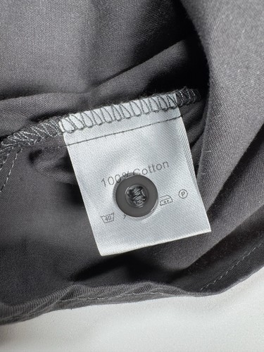Pausus donna grigio elegante vestibilità classica manica lunga bottoni taglia XL - Foto 3 di 6