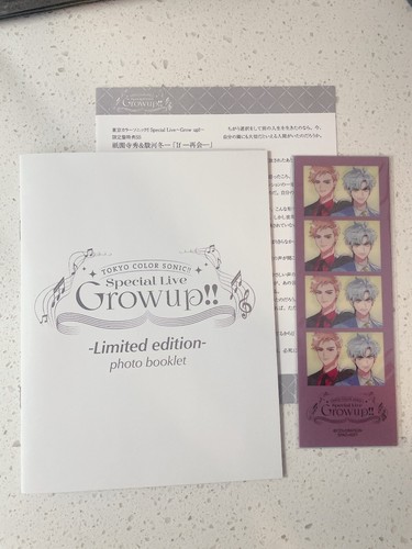 TOKYO COLOR SONIC!! Special Live ~Grow Up!!~ (Limited Edition) (BD) (w/ Bonus) - Picture 7 of 8