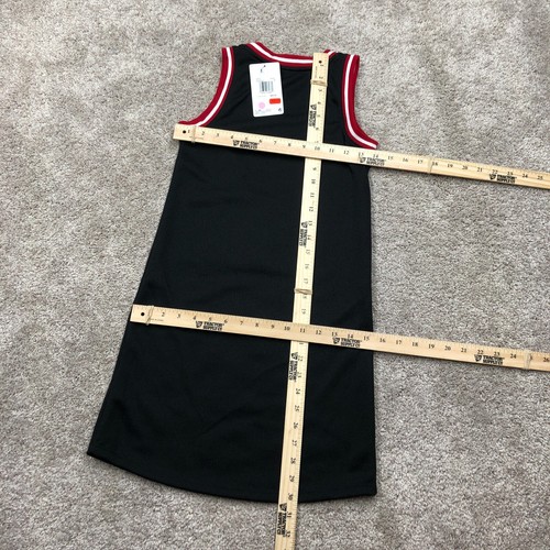 Jordan Flight 23 Red Stitched Sewn Basketball Jersey Dress Girls L 12-13 NWT $45 - Picture 6 of 11