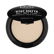 NYX Stay Matte But Not Flat Powder Foundation 0.26 Oz Nude Matte Finish