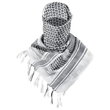 Scarf Military Shemagh Tactical Desert Keffiyeh Head Neck Alabaster White