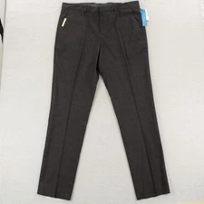 Perry Ellis Portfolio Travel-Luxe Slim Fit Pants Mens 34x32 Port Poly Stretch