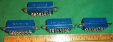 (4) AMPHENOL 26/4200-16s CONNECTORS 16 PINS FEMALE (used, clean)