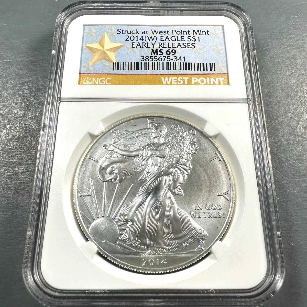 American Eagle MS 69 Graded 2014 Silver Bullion Coins for sale | eBay