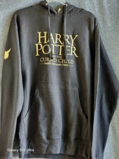 Harry Potter  The Cursed Child hoodie Size Small Black New York theatre